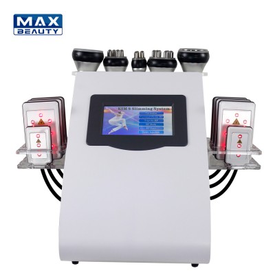 6 in 1 80k fast 4d cavitation rf slimming machine with lipolaser rf burning face slimming system manual